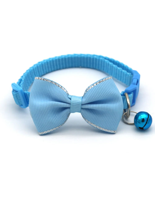 Load image into Gallery viewer, Pet Collars New Pet Bow Bell Collars Cute Cat Collars Pet Supplies Multicolor Adjustable Pet Dressing Tool Pet Accessories
