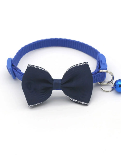 Load image into Gallery viewer, Pet Collars New Pet Bow Bell Collars Cute Cat Collars Pet Supplies Multicolor Adjustable Pet Dressing Tool Pet Accessories
