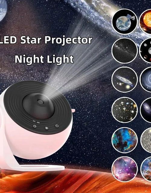 Load image into Gallery viewer, Sky Projector 360° Night Light Galaxy Projector Starry Rotate Planetarium Lamp for Kids Bedroom Valentines Day Gift Wedding Dec
