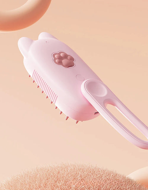 Load image into Gallery viewer, Electric Pet Brush 3 in 1 Cat Steam Brush Steam Dog Brush One-Click Spray Cat Hair Brush Massage Pet Grooming Comb Hair Removal
