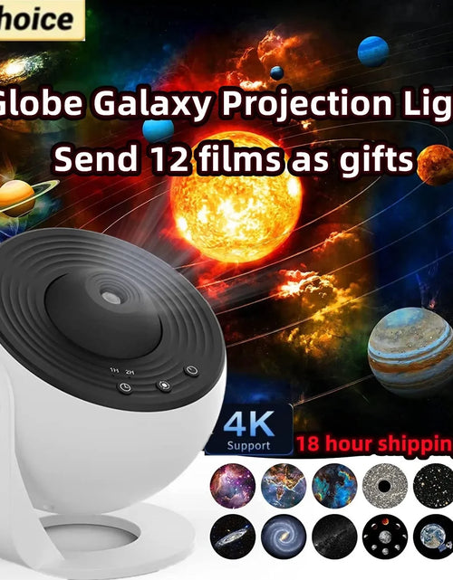 Load image into Gallery viewer, Sky Projector 360° Night Light Galaxy Projector Starry Rotate Planetarium Lamp for Kids Bedroom Valentines Day Gift Wedding Dec
