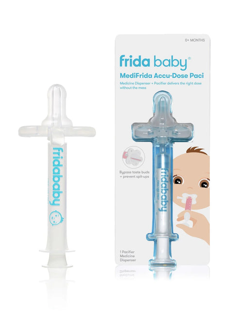 Load image into Gallery viewer, Medifrida Accu-Dose Baby Medicine Syringe with Pacifier Tip, Sick Baby Essentials
