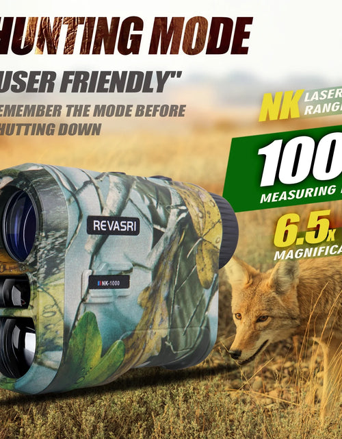 Load image into Gallery viewer, Hunting Laser Rangefinder with Rechargeable Battery, Maximum Operating Range 1000 Yards
