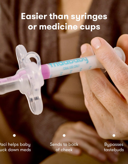 Load image into Gallery viewer, Medifrida Accu-Dose Baby Medicine Syringe with Pacifier Tip, Sick Baby Essentials
