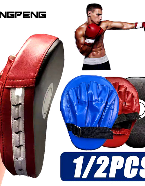 Load image into Gallery viewer, One Curved Glove Boxing Pad Hand Target Boxing Pad Gloves Training Focus Pad Taekwondo Muay Thai Mixed Martial Arts Boxing Glove
