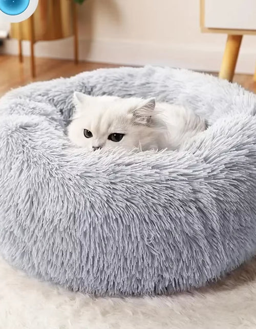 Load image into Gallery viewer, Super Cat Bed Warm Sleeping Cat Nest Soft Long Plush Best Pet Dog Bed for Dogs Basket Cushion Cat Bed Cat Mat Animals Sleeping
